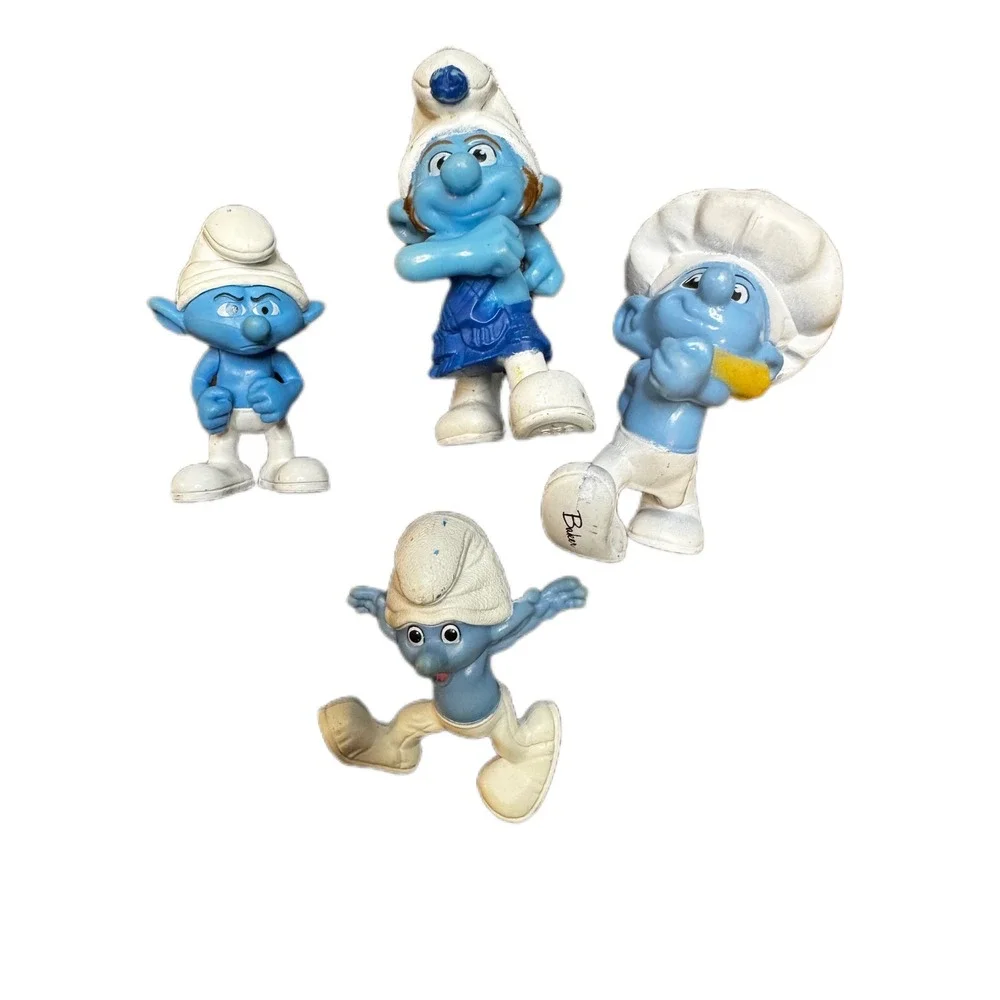 4 Smurfs‎ PVC Figurines 2011-2013